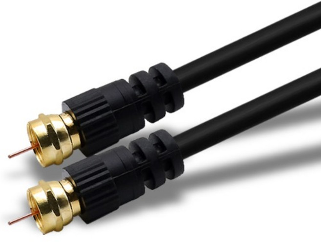 케이블메이트 TV 안테나 동축 RF 케이블 2M, CM3402, 1개