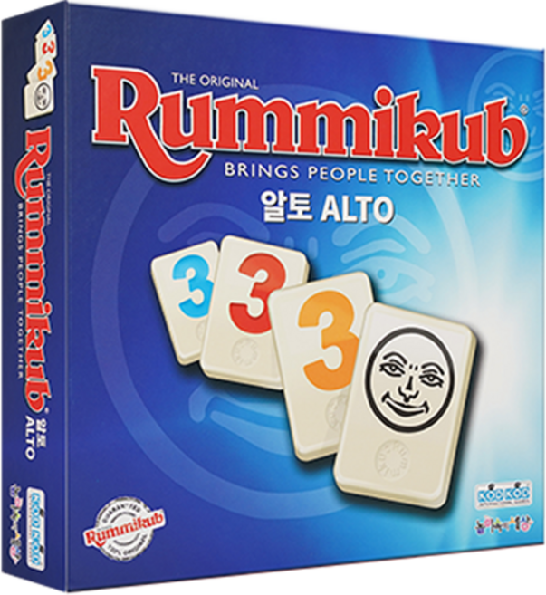 루미큐브 알토 보드게임, 혼합색상, 1개