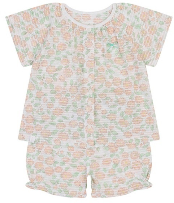 에뜨와 유아용 통기성 미미반소 면 내의