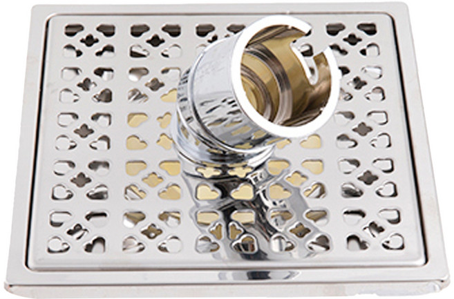 철물대장 스텐 바닥 세탁 육가 200 배수구, 1개