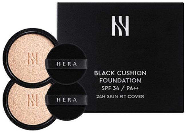 헤라 블랙 쿠션 파운데이션 리필 듀오 15g 2p, 21N1, 2개