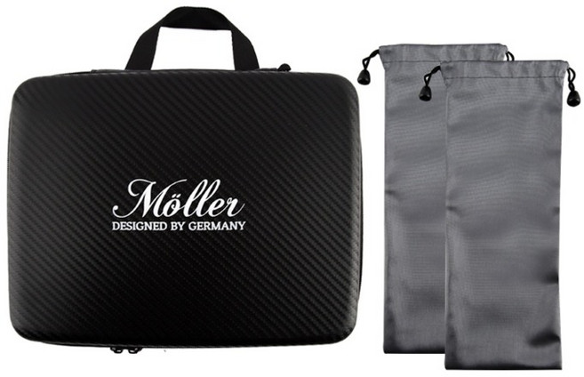 뮐러악기 마이크 전용 파우치 세트, MMP-500, 블랙, 1세트