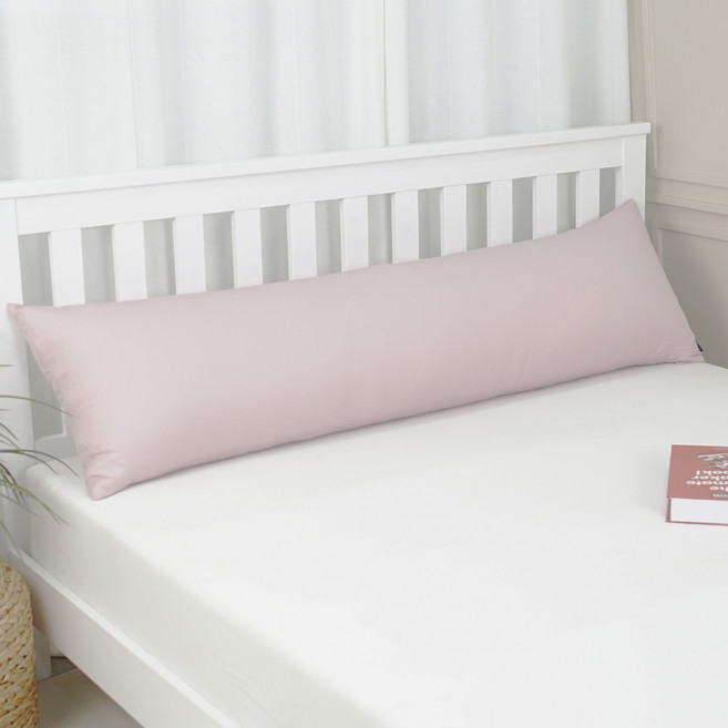 콤피라이프 국내 제조 몰랑말랑 사각 바디필로우, 연핑크