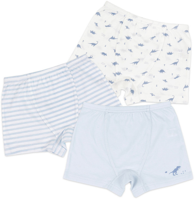 메이키즈 남아용 타이니디노 드로즈 팬티 3종 세트