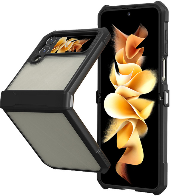 엑씨 파비스 힌지 보호 에어범퍼 지문방지 무광 풀커버 범퍼 휴대폰 케이스