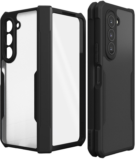 엑씨 파비스 힌지 보호 에어범퍼 지문방지 무광 풀커버 범퍼 휴대폰 케이스