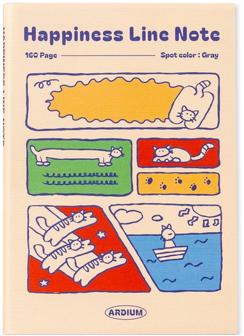 아르디움 해피니스 라인노트 M, 프렌들리 켓, 1개