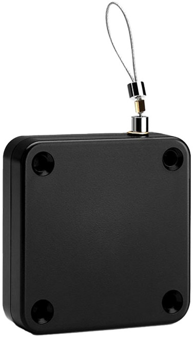 현관문 자동 문닫힘 와이어 도어클로저 블랙, 1개