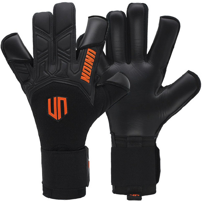 지케이유니온코리아 도미네이터 스마트 타이트 골키퍼장갑 양손세트 UN2514-994, 블랙 + 오렌지, 1세트