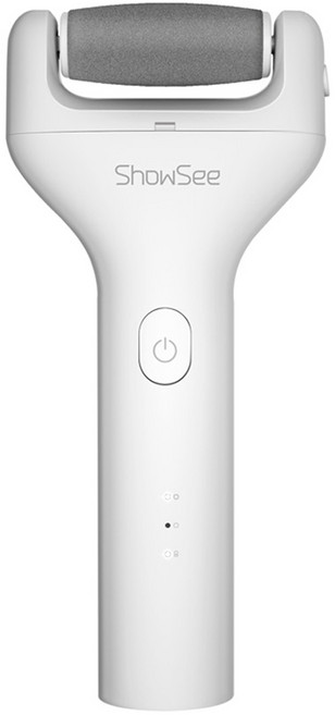 쇼시 방수 발 각질제거기, B1KRW, 화이트