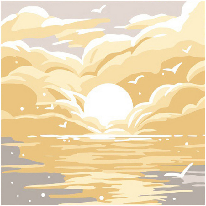 탑피아 간단한 DIY 그림그리기, A102, 1개