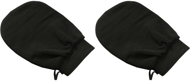 셀리빙 고급 때밀이 FREE, 블랙, 2개, 1개입