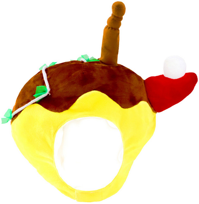 프리미엄 파티 타코야끼 문어빵 모자, 혼합색상, 1개