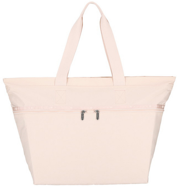 LESPORTSAC 力士保 CARLYN 拉鍊托特包 3688.RA09, 蜜桃粉