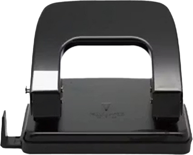 KW-triO 堡勝企業 輕型二孔打孔機 09120, 黑色, 1個