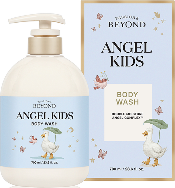 비욘드 엔젤 키즈 바디워시, 700ml, 1개