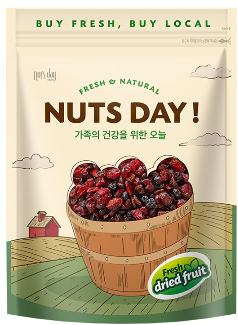 넛츠데이 프루타 믹스베리, 1개, 600g
