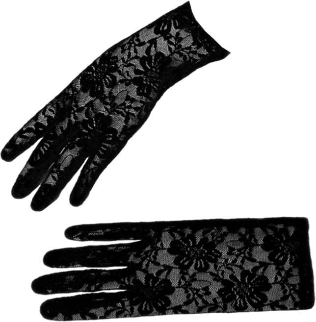 로이홈 웨딩 파티 레이스 망사 장갑 양손세트
