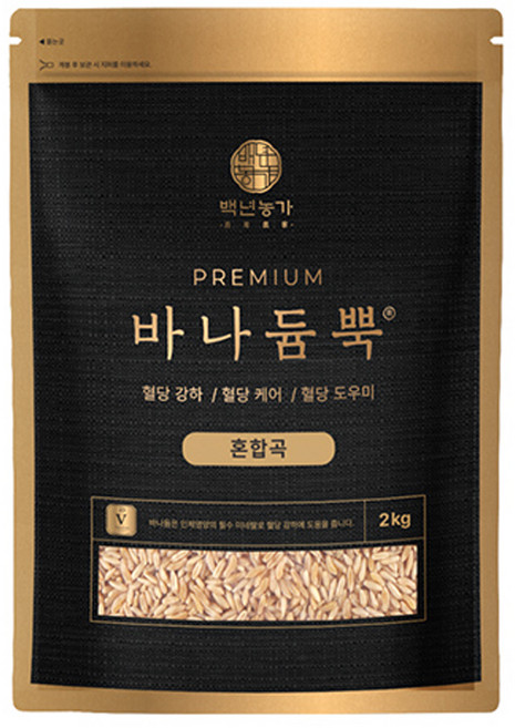 백년농가 바나듐뿍 혼합곡, 1개, 2kg