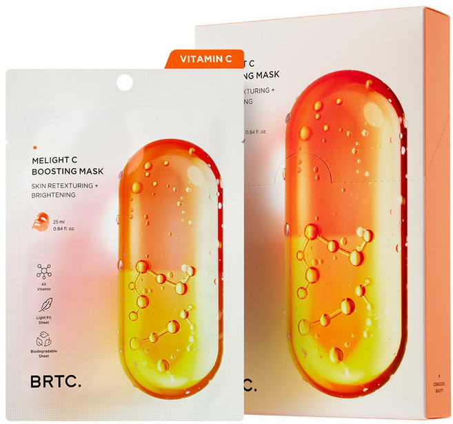 BRTC. Mellite C 提亮面膜, 1套, 10個