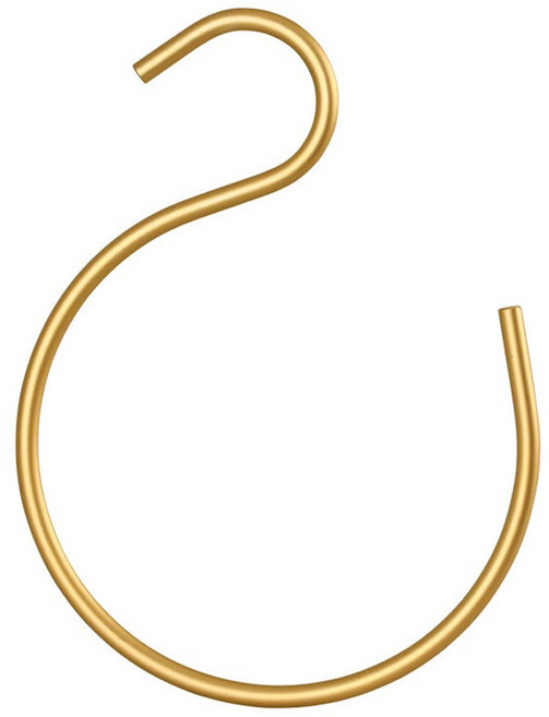 모나코올리브 와이어 다용도 스카프 걸이, 골드, 1개