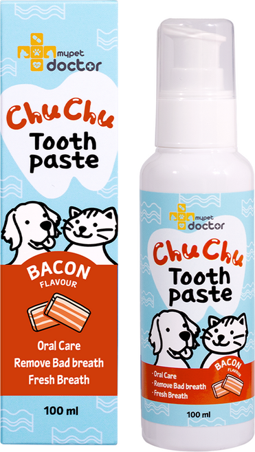 마이펫닥터 츄츄 치약 베이컨 향, 1개, 100ml