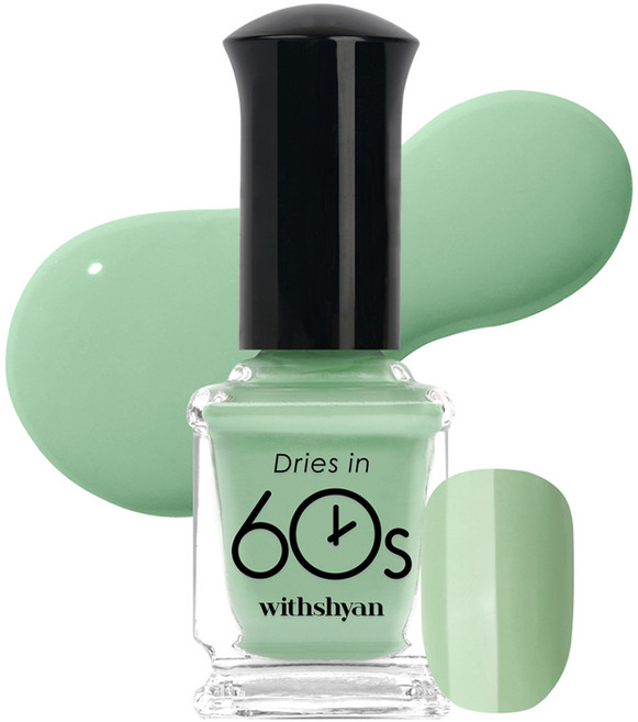 위드샨 60초 매니큐어, M164빈티지민트, 9ml, 1개