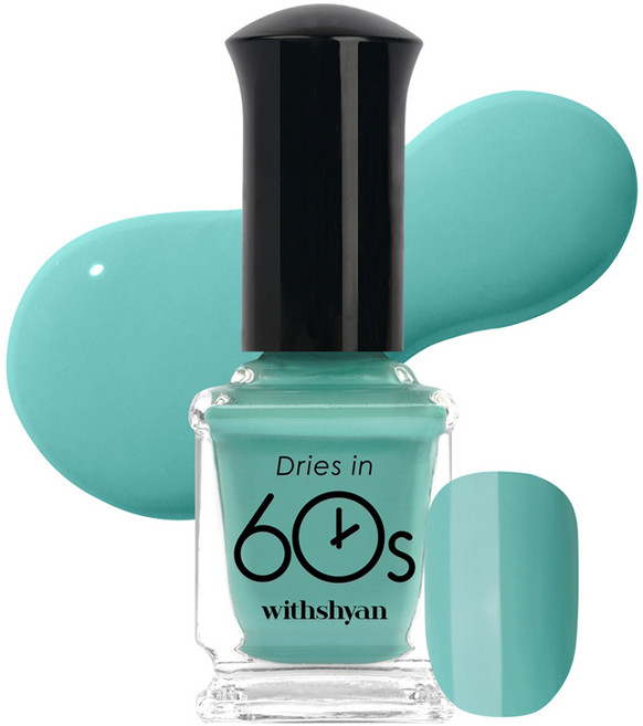 위드샨 60초 매니큐어, M163민트타치오, 9ml, 1개