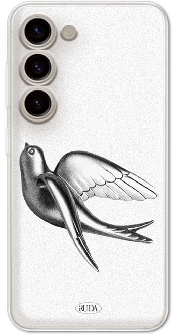 이루다 메탈 오브제 투명 젤리 휴대폰 케이스