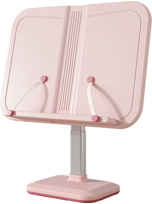스모글 높이 각도 조절 논슬립 독서대, 핑크