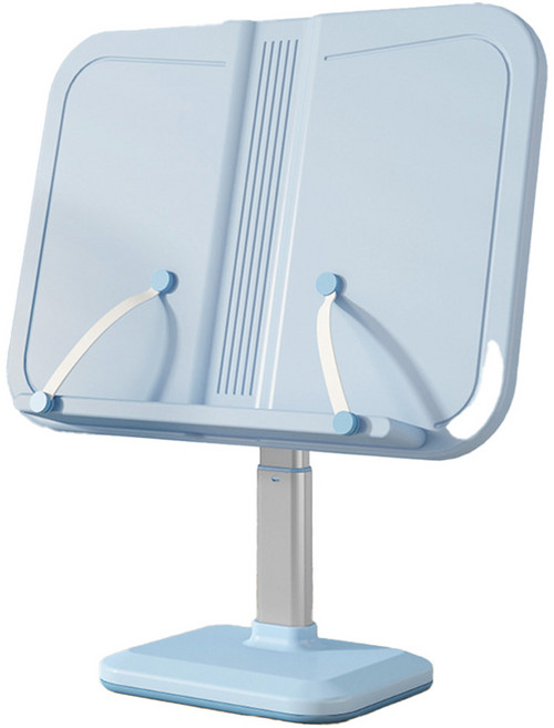 스모글 높이 각도 조절 논슬립 독서대, 블루