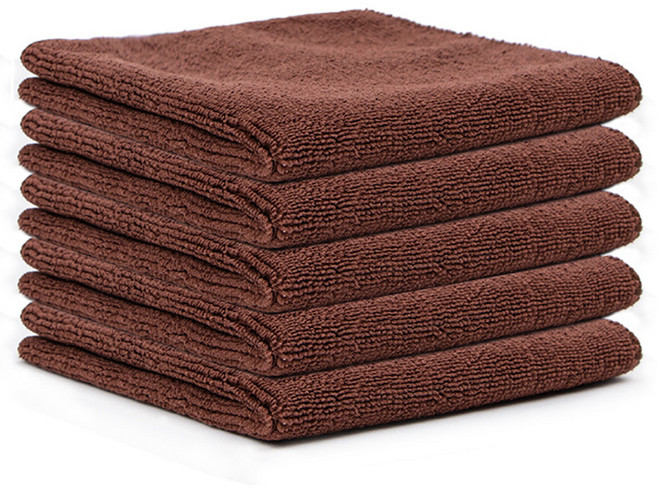 다용도 마이크로화이버 타올, 6 브라운, 5개