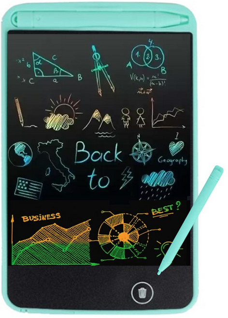 LCD 컬러 전자 메모보드, 플라스틱