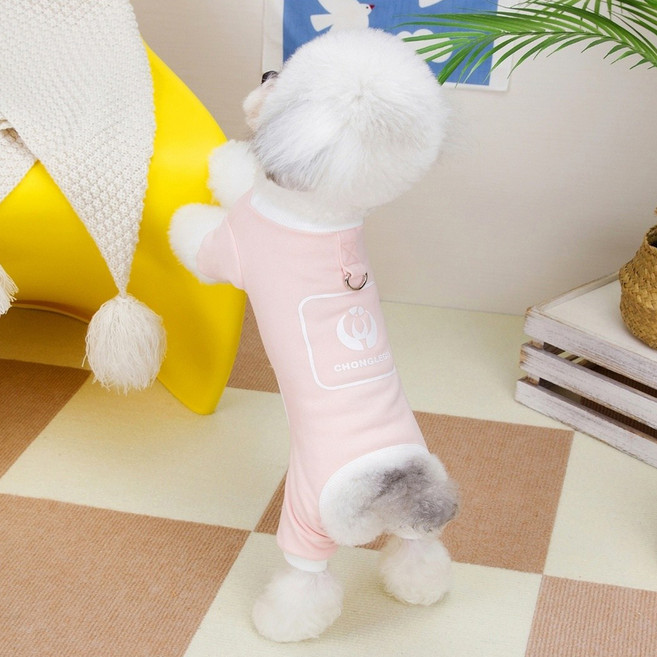 코코스튜디오 반려동물 무무 하네스 올인원, 핑크, 1개