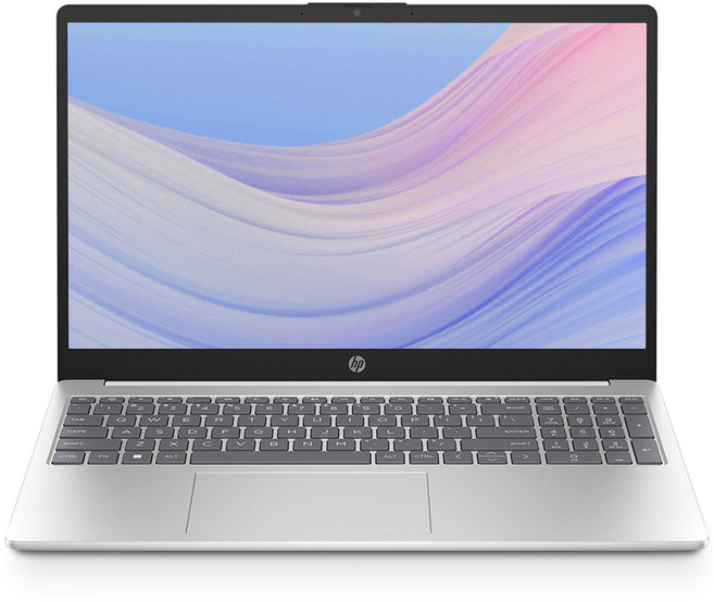 HP 2025 노트북 15 N-시리즈, 아이아본드 화이트 커버 + 내추럴 실버 베이스, 128GB, 4GB, WIN11 S, 15-fd0248TU