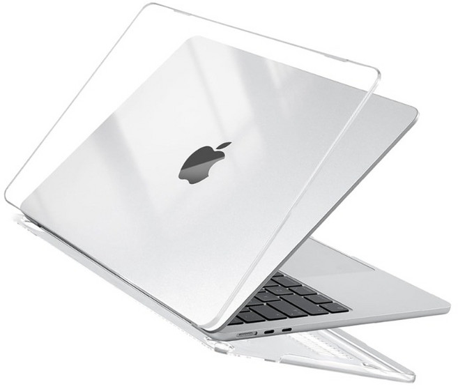 제이로드 하드 맥북 케이스, 투명, 1개