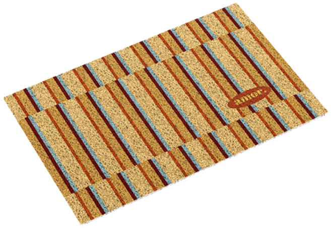 더자카 아메리칸 빈티지 현관 코일매트, B타입, 1개