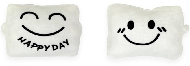 랩앤툴스 손목쿠션 2종 세트 9 x 6 cm, 화이트, 1세트