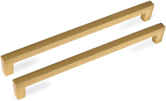 모네스페스 프레임 가구손잡이 192mm, 골드, 2개