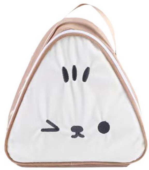 타미나요 다양한 삼각 보냉가방, 베이지, 1개