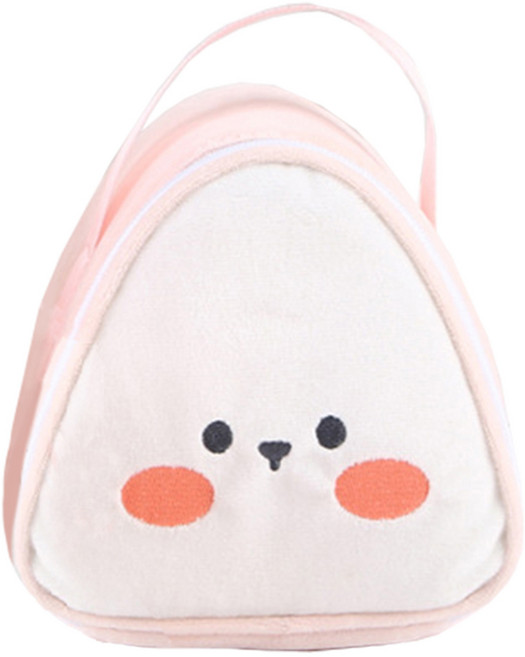 타미나요 다양한 삼각 보냉가방, 핑크, 1개