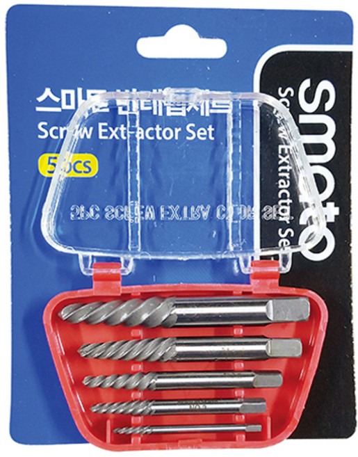 스마토 굵은나사산 반대탭 5종 세트 C2310141, 1세트