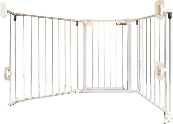 키워보리 반려동물 중소형견용 CM 현관 신발장 전용 접이식 다용도 안전문 74.8H + 실리콘패드 세트, 13번 화이트, 1세트