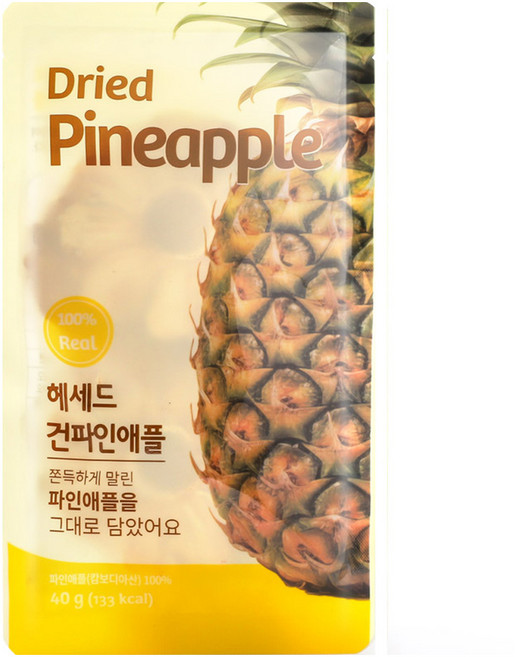 헤세드 건파인애플, 1개, 40g