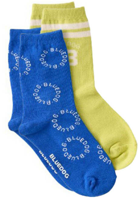 BLUEDOG 兒童字母襪2雙組