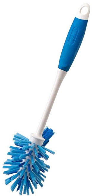 월드크린 크리너 블루 변기솔, 화이트 + 블루, 1개