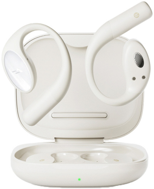 원모어 오픈형 무선 공기전도 블루투스 이어폰, S51, 화이트