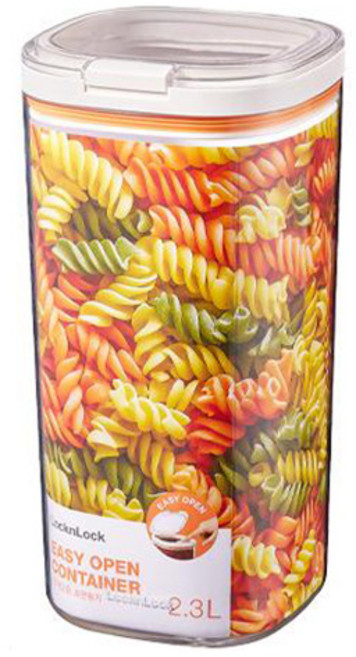 락앤락 이지오픈 보관용기 화이트, 1개, 2.3L