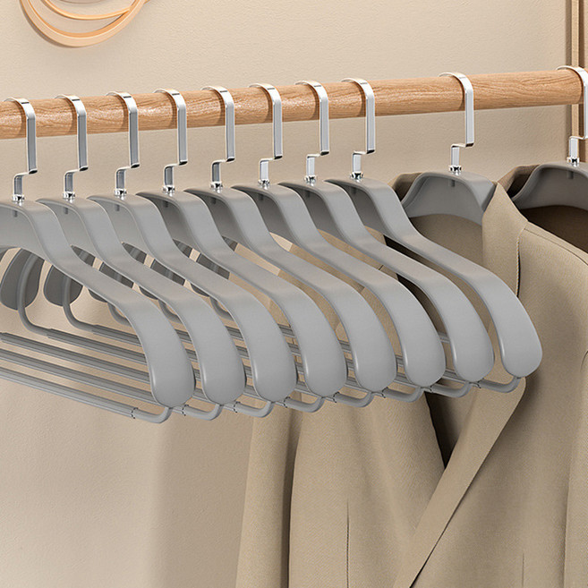 메종드아야 니트 정장 옷걸이 45CM, 그레이, 10개