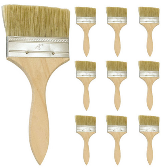 OON 다용도 페인트 도색 도구 브러쉬 붓, 10개